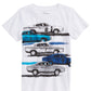 Epic Threads Kid's Little Boys Vintage Car T Shirt White Size 7