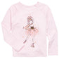 Epic Threads Little Girls Ballerina Ice Skater T-Shirt  Pink Size 5