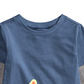 First Impressions Baby Boy's Bulldozer Print Layered Look T-Shirt Blue Size 12 Months