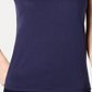 Maison Jules Women's Lace Collar Top Blue Size X-Small