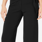 Alfani Women's Sash Belt Cropped Pants Black Size 12