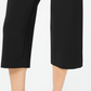 Alfani Women's Sash Belt Cropped Pants Black Size 12