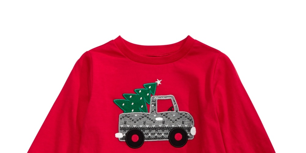 First Impressions Baby Boy's Tree Truck Print T-Shirt Red Size 3-6 Months