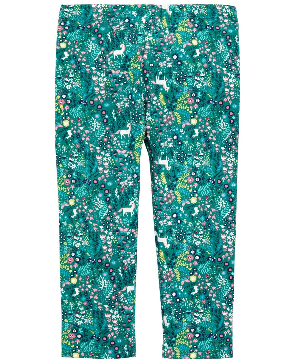 First Impressions Baby Girl's Printed Leggings Green Size 3-6MOS
