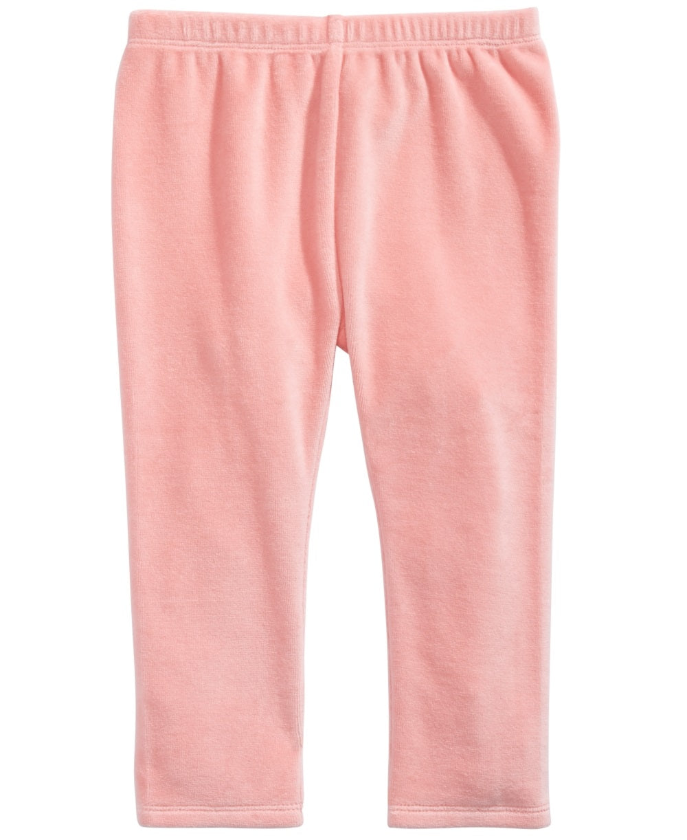 First Impressions Toddler Girl's Velour Leggings Pink Size 2T