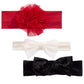 First Impressions Baby Girl's 3-Pk. Fancy Headbands  Pink Size Regular