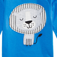 First Impressions Baby Boy's Lion-Print T-Shirt  Blue Size 18MOS