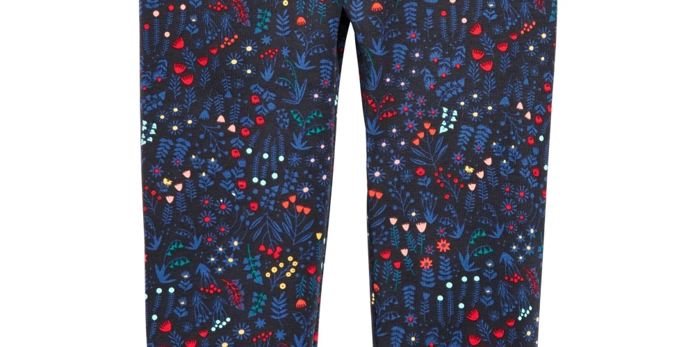 First Impressions Baby Girl's Floral-Print Leggings  Black Size 24MOS