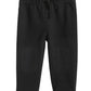 First Impressions Baby Boy's Knee Patch French Terry  Black Size 6-9 Months