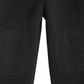 First Impressions Baby Boy's Knee Patch French Terry  Black Size 6-9 Months