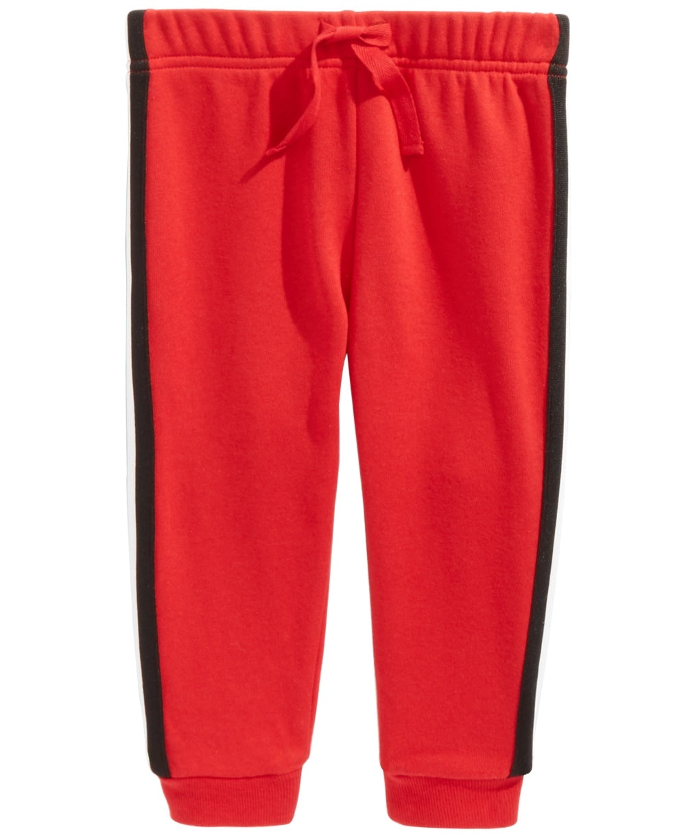 First Impressions Kid's Baby Boys Side Stripe Jogger Pants Red Size 3