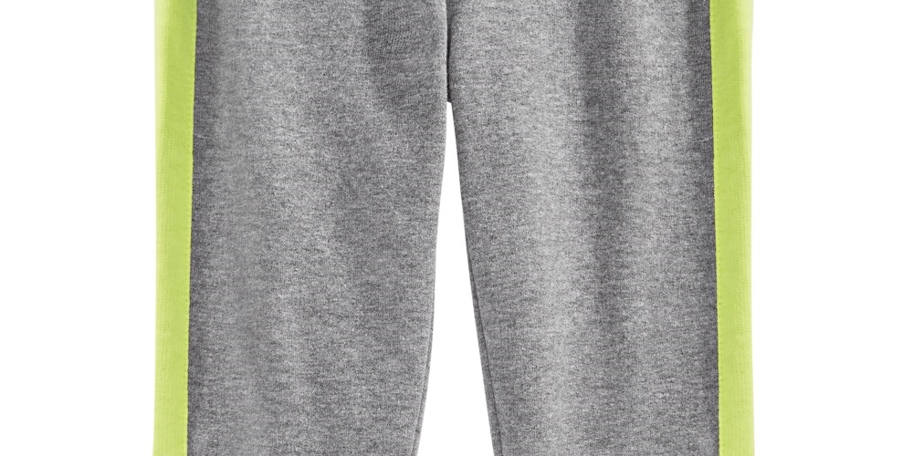 First Impressions Kid's Baby Boys Side Stripe Jogger Pants Gray Size 3