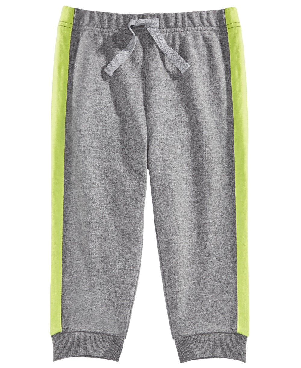 First Impressions Baby Boy's Side Stripe Jogger Pants Gray Size 18 Months