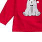 First Impressions Baby Boy's Santa Bear Print T-Shirt Red Size 12MOS