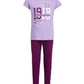 Champion Kid's Toddler Girls 2 Pc. T Shirt & French Terry Jogger Pants Set Purple Size 2T