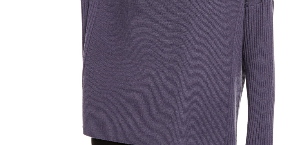 Eileen Fisher Women's Wool Sweater Purple Size Petite Small