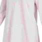 Eileen Fisher Women's V Neck Wool Tunic Pink Size Medium