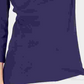 Karen Scott Women's Cotton 3/4 Sleeve Top Purple Size XX-Large