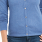 Karen Scott Women's Petite Floral-Embroidered Cardigan Blue PS