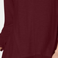 Style & Co Women's Chiffon Hem Top Red Size Petite Small
