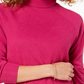 Karen Scott Women's Luxsoft Turtleneck Sweater Purple Size Petite X-Large