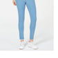 Tinseltown Junior's High Rise Raw Hem Skinny Jeans Blue Size 15