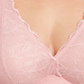 INC International Concepts Women's Intimates Solid Everyday Bras Pink Size 1X