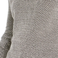 Charter Club Women's Textured Knit Sweater Black Size Petite X-Large
