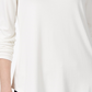 JM Collection Women's Turtleneck Top White Size PL