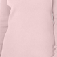 Karen Scott Women's Cotton V Neck Sweater Pink Size Medium