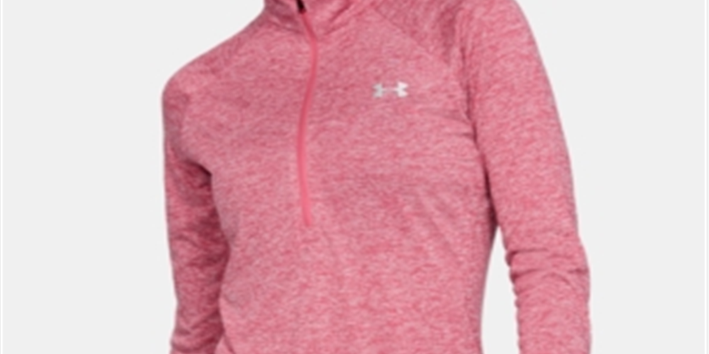 Under Armour Women's Ua Tech Half Zip Top Pink Size M