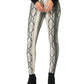 Joe's Women's Zippered Animal Print Jeans Brown Snake  Size 27