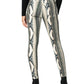 Joe's Women's Zippered Animal Print Jeans Brown Snake  Size 27