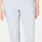 Charter Club Women's Bristol Tummy Control Skinny Ankle Jeans Blue Size 12