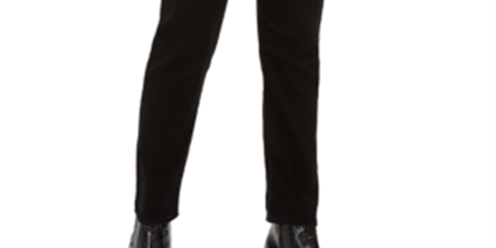 Style & Co Women's Modern Straight Mid Rise Jeans Black Size 2