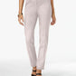 Alfani Women's Skinny Pants Pink Size 2 Petite