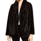 Calvin Klein Women's Long Sleeve Cardigan Sweater Black Size Small