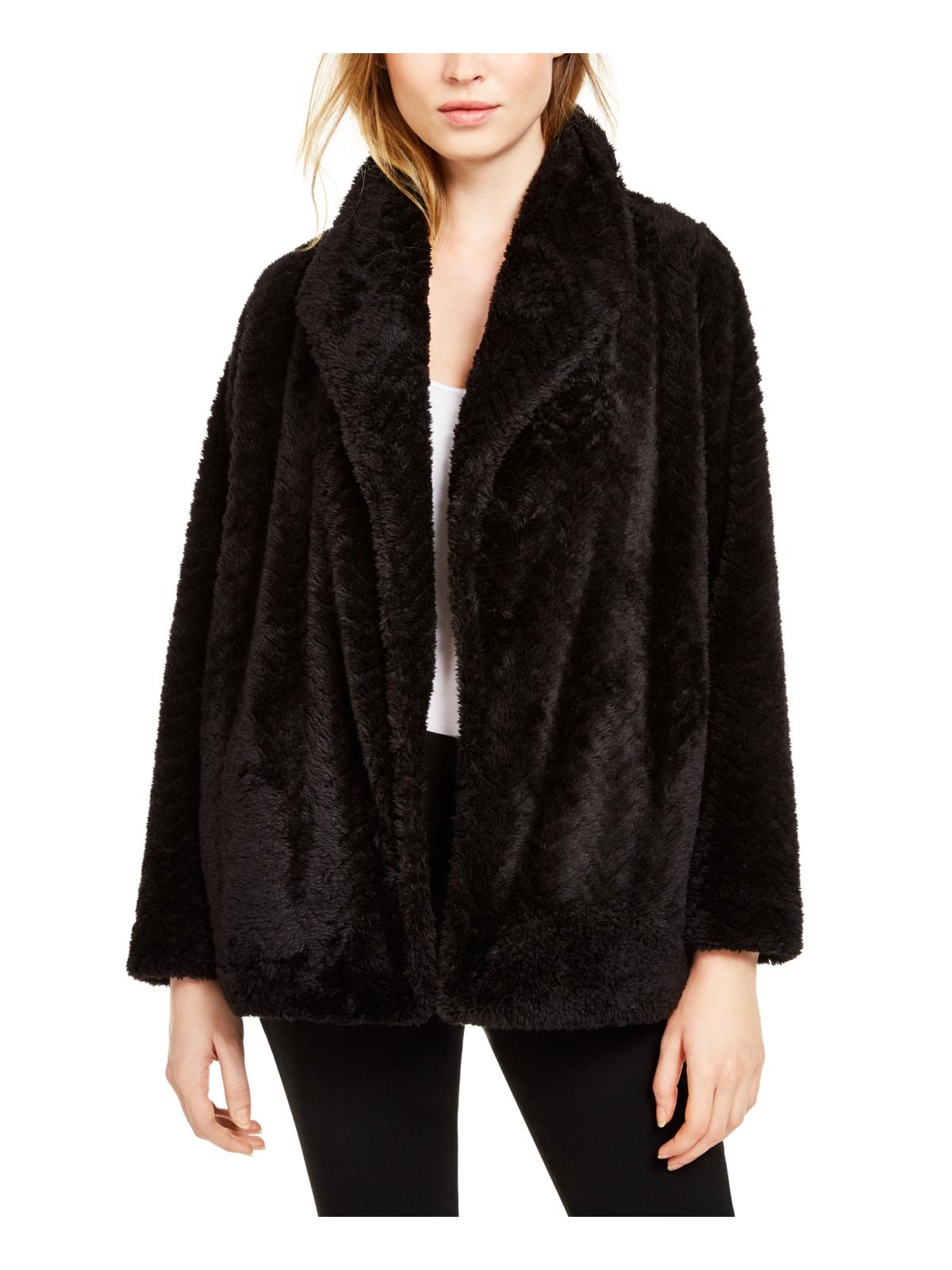 Calvin Klein Women's Long Sleeve Cardigan Sweater Black Size Small