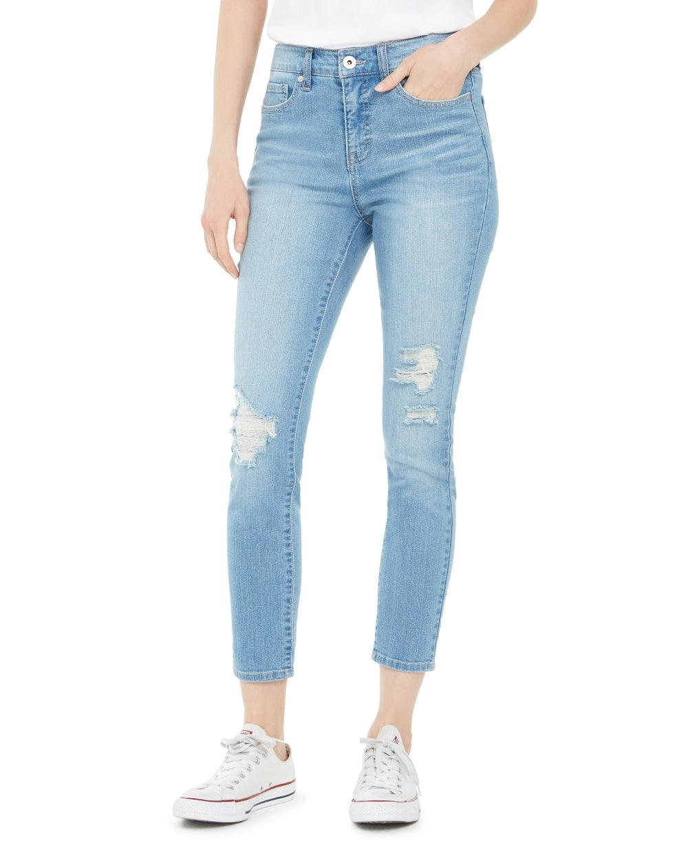 Style & Co Women's Skinny Ankle Jeans  Blue Size 14