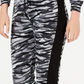 Material Girl Juniors' Colorblocked Jogger Pants Gray Size Medium