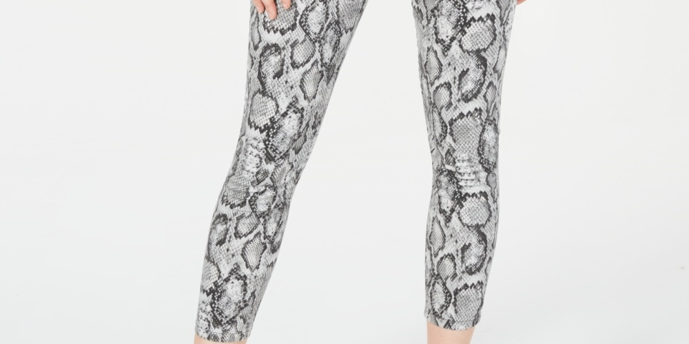 Tinseltown Junior's Printed Skinny Jeans Gray Size 5