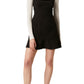 French Connection Women's Dorotea Flounced Square Necl Fit & Flare Dress Black Size 0