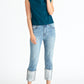 Rachel Roy Women's Slub Cowl Neck Pullover Top Blue Size Large