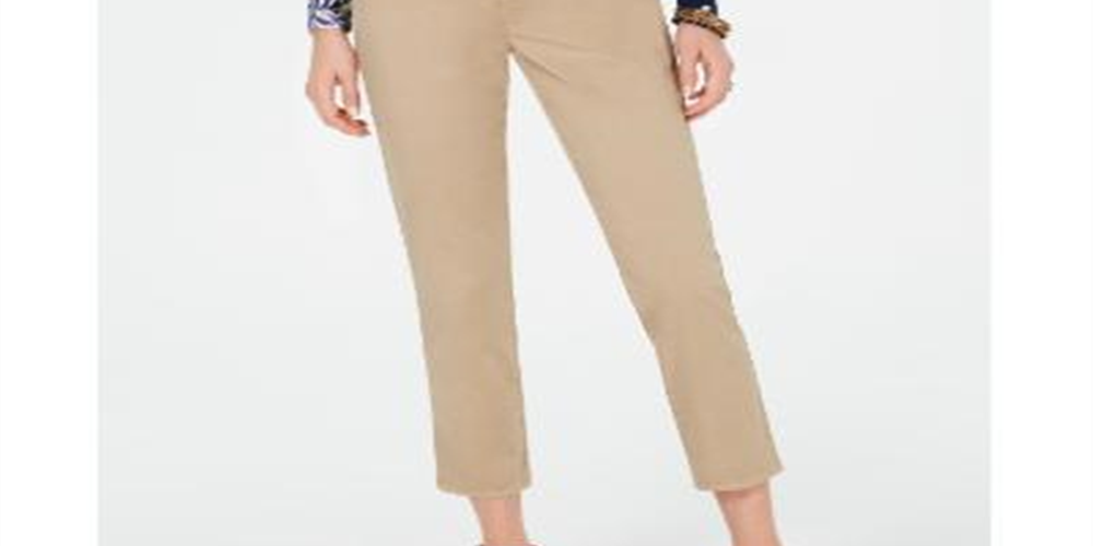 Style & Co Women's Chino Pants Brown Size 8