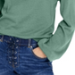 INC International Concepts Women's Balloon Sleeve Sweater Green Size X-Small