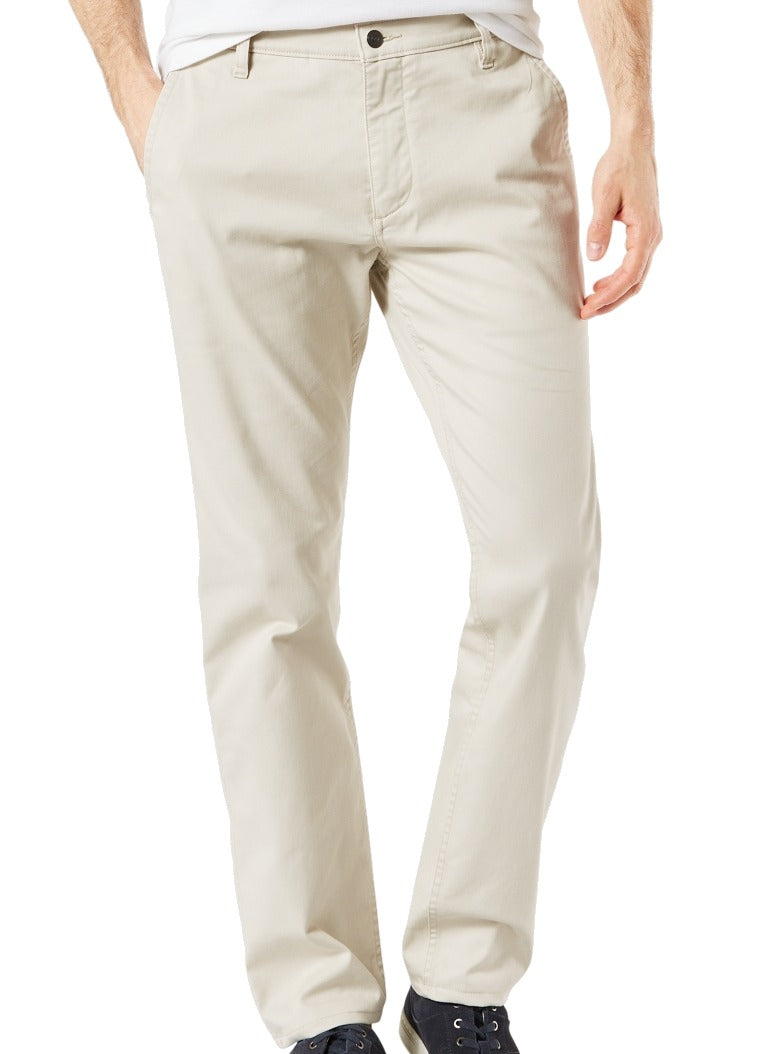 Dockers Men's Sorbtech Stretch Cotton Blends Pants Beige Size 30X30