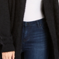 INC International Concepts Women's Eyelash Cardigan Black Size Large