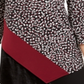Alfani Women's Printed & Velvet Asymmetrical Top Black Size XX-Large
