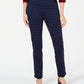 Charter Club Women's Pull On Ponte Knit Pants Blue Size 10 Petite