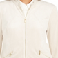 Alfani Women's Faux Suede Zip Pocket Jacket Brown Size Petite Small